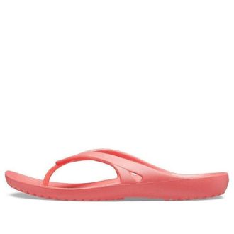 Crocs (WMNS) Kadee 2 ミニマル カジュアル フリップフロップ レッド 202492-6SL Crocs (WMNS) Kadee 2 ミニマル カジュアル フリップフロップ レッド 202492-6SL