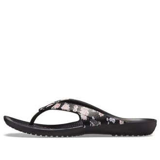 Crocs (WMNS) Kadee 2 プリント フリップフロップ “フローラルブラック” 205998-97J Crocs (WMNS) Kadee 2 プリント フリップフロップ “フローラルブラック” 205998-97J