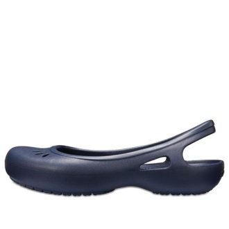 Crocs (WMNS) Kadee フラット ディープブルー サンダル 205077-410