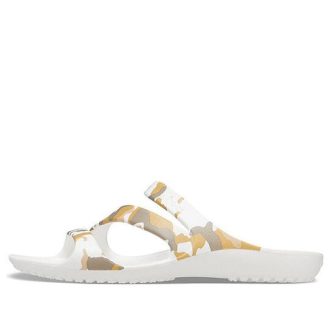 Crocs (WMNS) Kadee カジュアルサンダル カモフラージュホワイト 206894-960