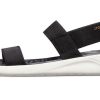 Crocs (WMNS) LiteRide ファッション ブラック サンダル 205106-066