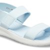 Crocs (WMNS) LiteRide ブルー サンダル 205106-4KA