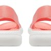 Crocs (WMNS) LiteRide ミニマル カジュアル スポーツ オレンジ サンダル 206081-6SL