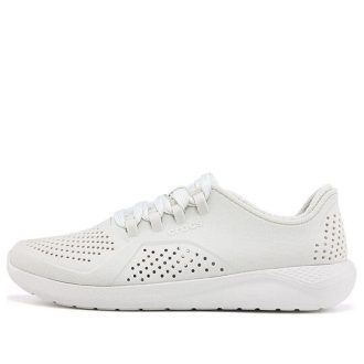 Crocs (WMNS) LiteRide Pacer スニーカー “ホワイト” 205234-1CN