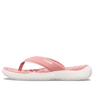 Crocs (WMNS) Reviva フリップフロップ ピンク 205473-6PH Crocs (WMNS) Reviva フリップフロップ ピンク 205473-6PH