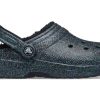 Crocs (WMNS) クラシック グリッター ブラック ラインド クロッグ “Starry Skies” 205842-9BD
