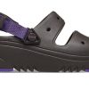Crocs (WMNS) ハイカー Xscape サンダル “エスプレッソ ネオンパープル” 208181-2A0