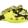 Crocs x MCM カモフラージュプリント クロッグ “ネオンイエロー” MEXCSMM27YN