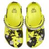 Crocs x MCM カモフラージュプリント クロッグ “ネオンイエロー” MEXCSMM27YN