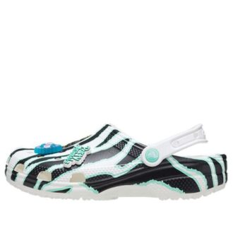 Crocs x Ron English クラシッククロッグ「アニマルストライプ」207619-100