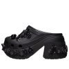 Crocs x Simone Rocha サイレン クロッグ “ブラック” 210142-001