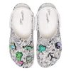 Crocs x Steven Harrington クラシッククロッグ「クイックストライク – ホワイト ブラック」208145-103