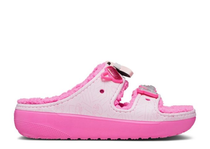 バービー×クラシック コジーサンダル「エレクトリックピンク」