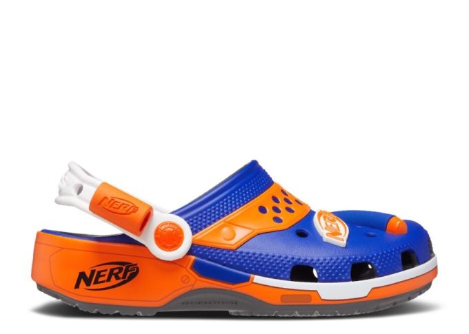 NERF x クラシッククロッグ キッズ「ブラスターダーツ」