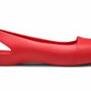 クロックス（WMNS）フラットレッドサンダル 202811-8C1