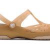 クロックス（WMNS）ゴールドカラーサンダル 204939-277