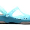 クロックス（WMNS）アイスブルーサンダル「ブルーゴールド」204939-4CW
