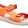 クロックス（WMNS）オレンジサンダル 206527-82Y