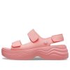 クロックス（WMNS）スカイラインサンダル「ピンク」208183-6UI