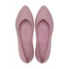 クロックス（WMNS）ブルックリン ポインテッド フラットシューズ「ピンク」210169-5PG