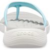 クロックス(WMNS) Reviva ビーチサンダル ブルー 205473-4KA