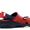 マーベル x オールテレイン クロッグ「スパイダーマン」